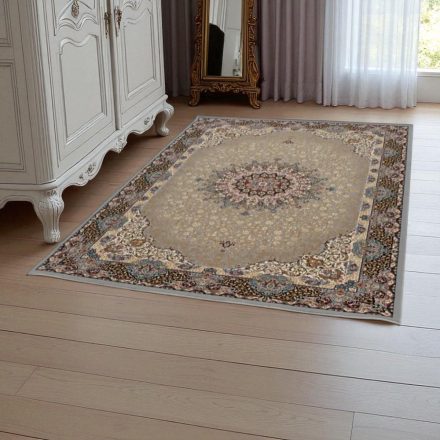 Gépi perzsa szőnyeg szürke 140x200 exkluzív akril szőnyeg  -872375G140200