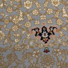 Luxus szőnyeg szürke 140x200 elegáns akril szőnyeg  -872375G140200