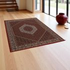 Gépi perzsa szőnyeg bordó 80x120 luxus akril szőnyeg  -87238R80120