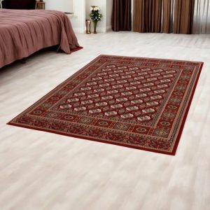 Gépi Perzsa szőnyeg Bokhara red 140x200 (Premium) klasszikus perzsa szőnyeg Gépi Perzsa szőnyeg Bokhara red 140x200 (Premium) klasszikus perzsa szőnyeg
