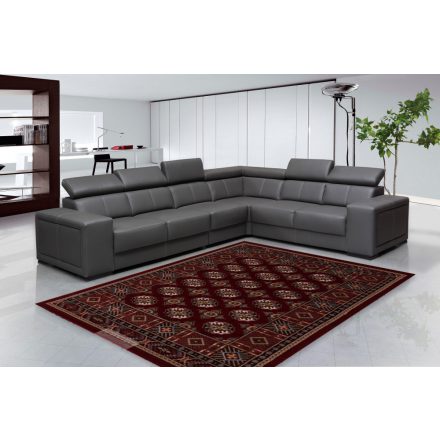 Perzsa szőnyeg bordó Bokhara 160x230 (Premium) klasszikus szőnyeg