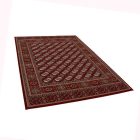 Luxus szőnyeg bordó 160x230 elegáns nappali szőnyeg akrilból  -872417R160230
