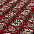 Gépi perzsa szőnyeg bordó 160x230 exkluzív nappali szőnyeg akrilból  -872417R160230