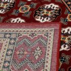 Luxus szőnyeg bordó 160x230 elegáns nappali szőnyeg akrilból  -872417R160230