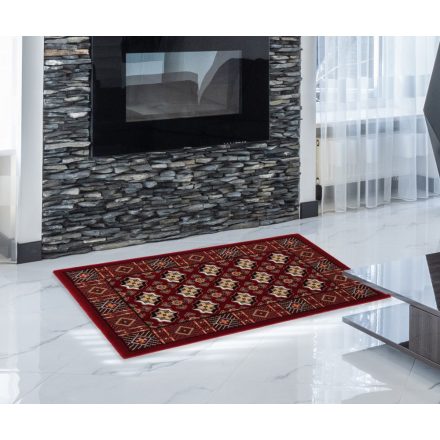 Perzsa szőnyeg bordó Bokhara 60x90 (Premium) klasszikus szőnyeg