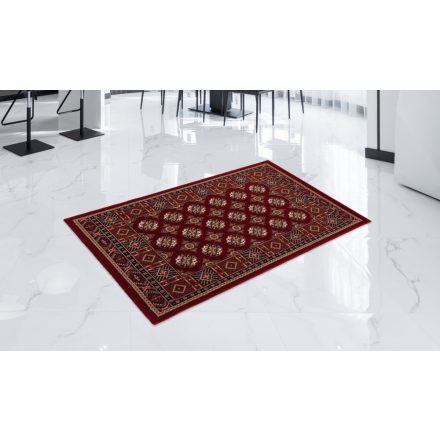 Perzsa szőnyeg bordó Bokhara 80x120 (Premium) klasszikus szőnyeg