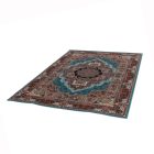 Luxus szőnyeg türkiz 160x230 luxus nappali szőnyeg akrilból  -872421B160230
