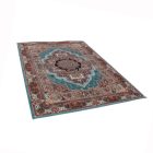 Luxus szőnyeg türkiz 160x230 luxus nappali szőnyeg akrilból  -872421B160230