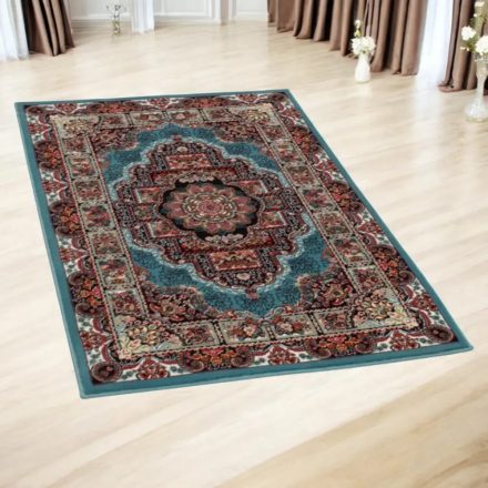 Luxus szőnyeg türkiz 80x120 minőségi akril szőnyeg  -872421B80120