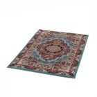 Luxus szőnyeg türkiz 80x120 minőségi akril szőnyeg  -872421B80120