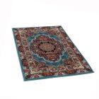 Luxus szőnyeg türkiz 80x120 minőségi akril szőnyeg  -872421B80120
