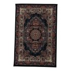 Gépi perzsa szőnyeg sötétkék 80x120 prémium perzsa szőnyeg akrilból  -872421DB80120