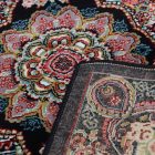 Gépi perzsa szőnyeg sötétkék 80x120 prémium perzsa szőnyeg akrilból  -872421DB80120