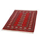 Pakisztáni szőnyeg bordó Bukhara 79x121 kézi csomózású szőnyeg