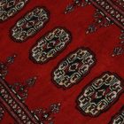 Pakisztáni szőnyeg bordó Bukhara 79x121 kézi csomózású szőnyeg