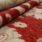 Ziegler szőnyeg piros-bézs 202x293 kézi csomózású keleti szőnyeg