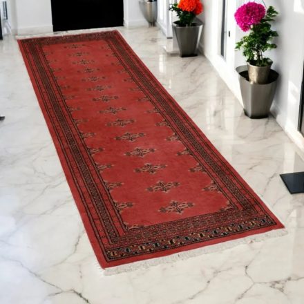 Futószőnyeg rózsaszín Butterfly 75x228 Pakisztáni kézi csomózású szőnyeg