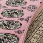Futószőnyeg rózsaszín Bukhara 80x302 Pakisztáni kézi csomózású szőnyeg