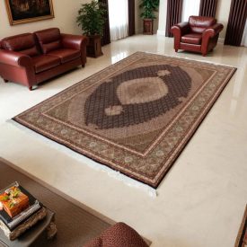   Tabriz szőnyeg 198x291 kézi csomózású perzsa szőnyeg a nappaliba