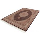 Tabriz szőnyeg 197x301 kézi csomózású iráni szőnyeg a nappaliba