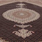 Perzsa szőnyeg Tabriz 202x305 kézi csomózású iráni szőnyeg a nappaliba