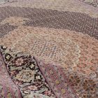 Perzsa szőnyeg Tabriz 200x292 kézi csomózású iráni szőnyeg a nappaliba