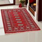 Pakisztáni szőnyeg bordó Bukhara 78x121 kézi csomózású szőnyeg