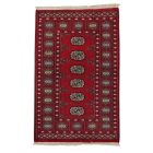 Pakisztáni szőnyeg bordó Bukhara 78x121 kézi csomózású szőnyeg