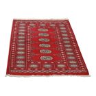Pakisztáni szőnyeg bordó Bukhara 78x121 kézi csomózású szőnyeg