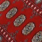 Pakisztáni szőnyeg bordó Bukhara 78x121 kézi csomózású szőnyeg