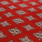 Pakisztáni szőnyeg bordó Bokhara 153x245 kézi csomózású szőnyeg