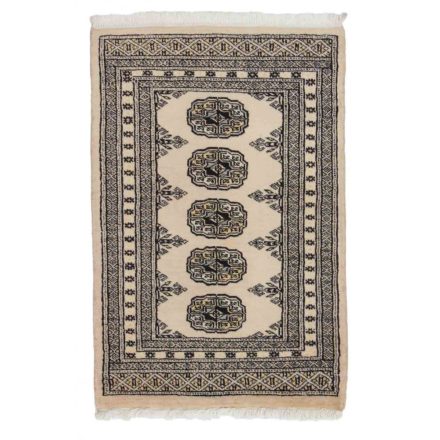 Gyapjú szőnyeg bézs Bokhara 63x94 kézi nappali szőnyeg
