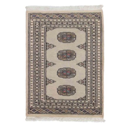 Pakisztáni szőnyeg bézs Bukhara 63x86 kézi csomózású szőnyeg