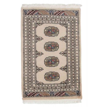 Gyapjú szőnyeg bézs Bokhara 62x95 kézi nappali szőnyeg
