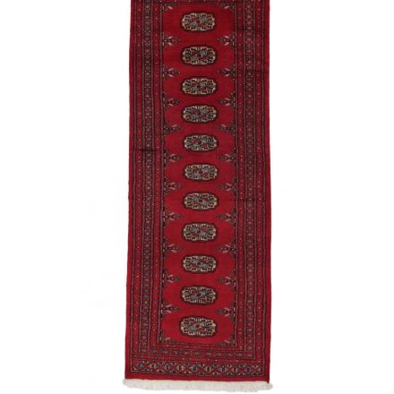 Futószőnyeg bordó Bokhara 63x183 kézi gyapjú szőnyeg