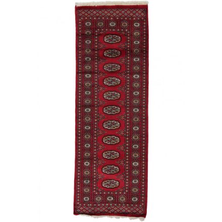 Futószőnyeg bordó Bukhara 64x184 Pakisztáni kézi csomózású szőnyeg