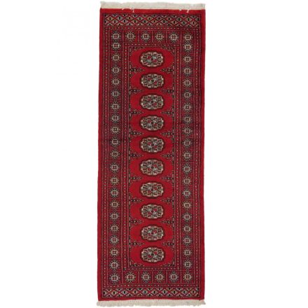 Futószőnyeg bordó Bokhara 65x176 kézi gyapjú szőnyeg