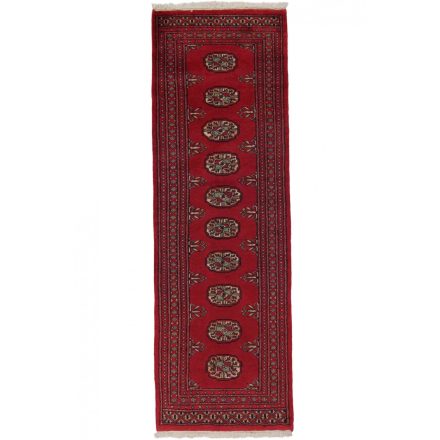 Futószőnyeg bordó Bokhara 63x193 kézi gyapjú szőnyeg