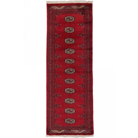Futószőnyeg bordó Bokhara 65x184 kézi gyapjú szőnyeg