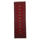 Futószőnyeg bordó Bokhara 63x193 Pakisztáni kézi csomózású szőnyeg