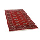 Pakisztáni szőnyeg bordó Bokhara 95x160 kézi csomózású szőnyeg