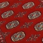 Pakisztáni szőnyeg bordó Bokhara 95x160 kézi csomózású szőnyeg