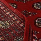 Pakisztáni szőnyeg bordó Bokhara 95x160 kézi csomózású szőnyeg