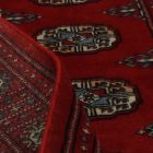 Pakisztáni szőnyeg bordó Bokhara 94x161 kézi csomózású szőnyeg