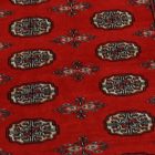 Pakisztáni szőnyeg bordó Bokhara 97x155 kézi csomózású szőnyeg