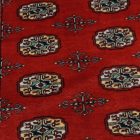 Pakisztáni szőnyeg bordó Bokhara 97x154 kézi csomózású szőnyeg