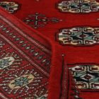 Pakisztáni szőnyeg bordó Bokhara 97x154 kézi csomózású szőnyeg