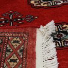 Pakisztáni szőnyeg bordó Bokhara 97x154 kézi csomózású szőnyeg