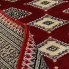 Pakisztáni szőnyeg bordó Jaldar 93x140 kézi csomózású szőnyeg