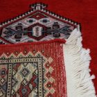 Pakisztáni szőnyeg bordó Jaldar 92x158 kézi csomózású szőnyeg